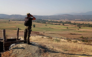 Funkcjonariusze Straży Granicznej na misji w Macedonii